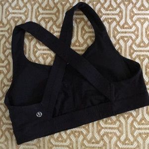 Lululemon Black Bra, Size 6